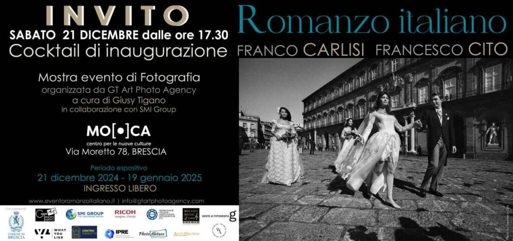 Romanzo Italiano, in mostra a Brescia le opere fotografiche di Franco Carlisi e Francesco Cito