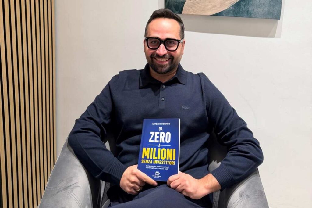 Da Zero a Milioni senza investitori: il nuovo libro di Antonio Romano